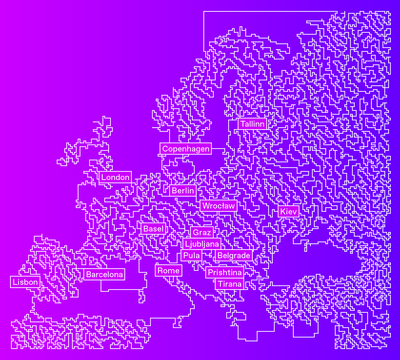 Das Netzwerk der Future Architecture Platform in Europa