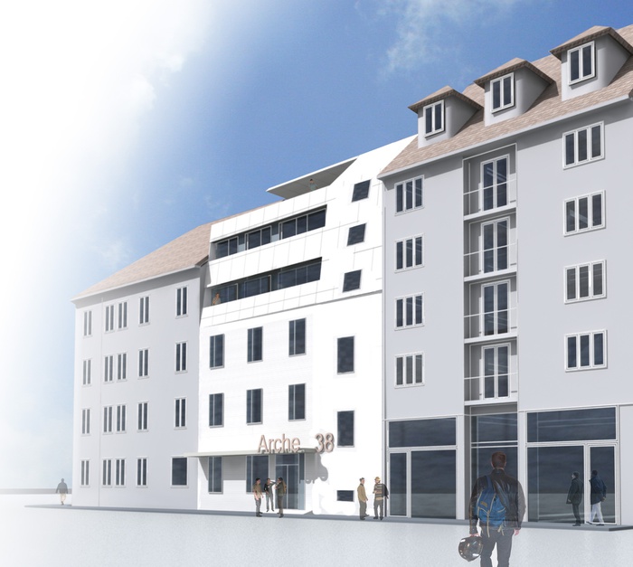 Caritas Männernotschlafstelle, Architekturbüro Wratschko