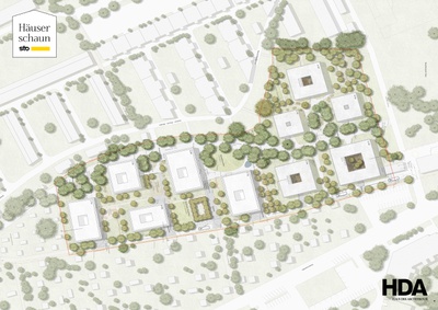 Rendering Jakomini Verde – © studio boden Rendering Jakomini Verde