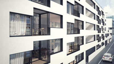 © Wohnbau Brockmanngasse, GSarchitects ZT-GmbH