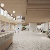 Neubau des Leitspitals im Bezirk Liezen, Visualisierung