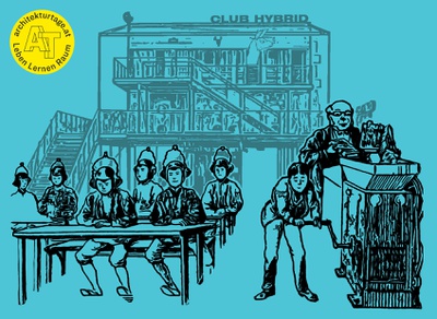 © Collage: At School von Jean-Marc Côté (1899) / LAMA