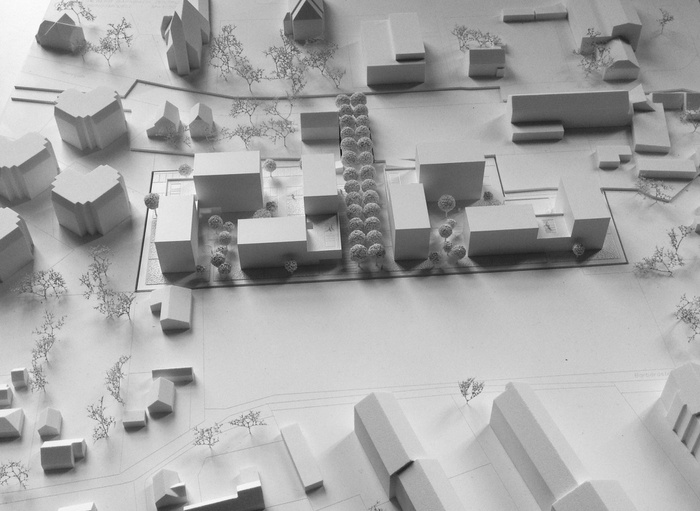 Modell Wohnbau Bärnbach Zentrum