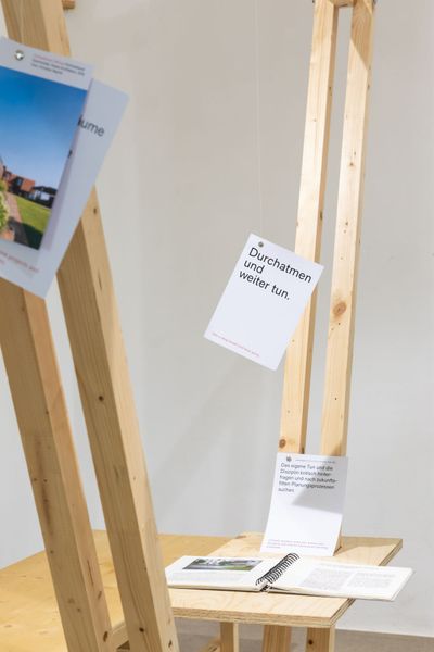 Exhibition view, zkmb, HDA