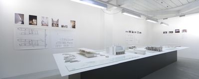 Blick in die Ausstellung "Álvaro Siza: Von der Linie zum Raum" im aut