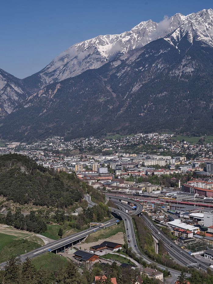 Blick auf Innsbruck