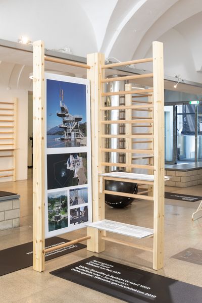 Ausstellung "Bauten für Bewegung" im HDA