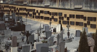 Urnengräber Friedhof Hötting, Innsbruck, 2013 – 2014 (Architektur: Renate Benedikter-Fuchs)