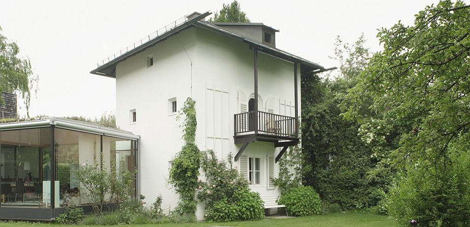 Lois Welzenbacher, Haus Welzenbacher, Absam, 1945