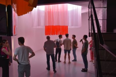 Eröffnung der Ausstellung "SelgasCano Arquitectos: Unstable Zones" am 18. Juli 2024