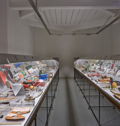 Blick in die Ausstellung "Franco Clivio: No Name Design" im aut