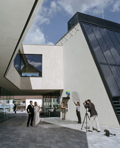 Stadtzentrum Trofaiach. Architektur: yes-architecture.