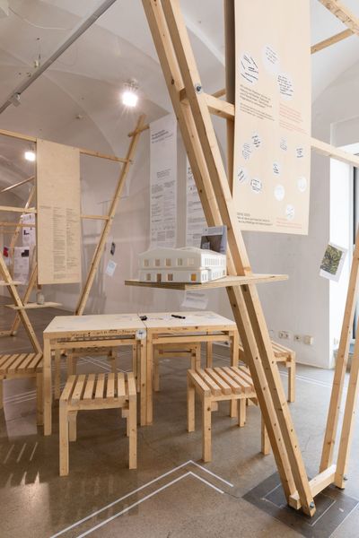 Exhibition view, zkmb, HDA