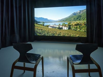 Blick in die Ausstellung "Über Othmar Barth" im aut