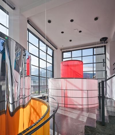 Installation "Unstable Zones" von SelgasCano Arquitectos, Sommer 2024