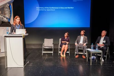 Špela Spanžel, Elisabeth Leitner, Gerhard Jagersberger, Aleš Vrhovec