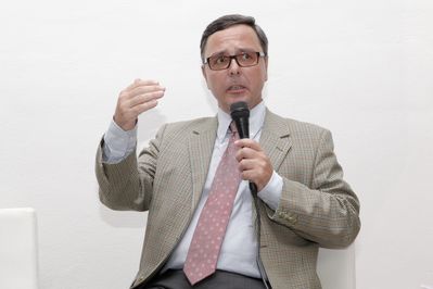Ausstellungseröffnung und Roundtable, Alfred Mansfeld