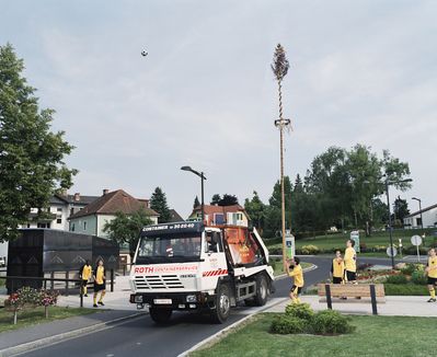 Vier regionale Marktplätze, im Bild: Laßnitzhöhe. Architektur: HoG Architektur ZT GmbH.