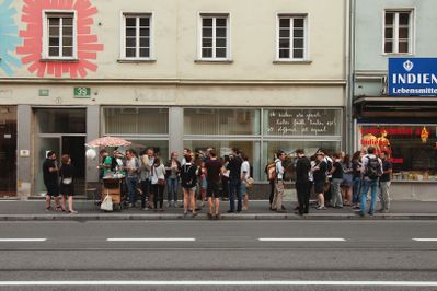 PopUpGallery Annenstraße von Martin Grabner – Architektursommer 2015