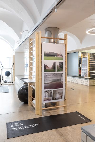 Ausstellung "Bauten für Bewegung" im HDA