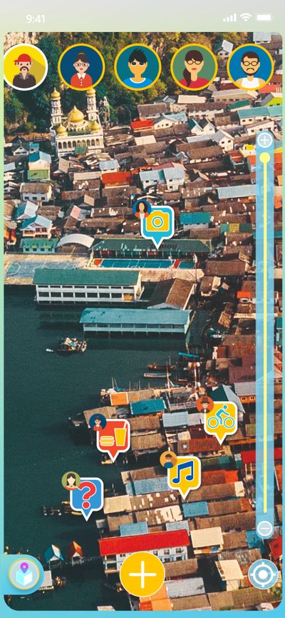 App CoDAS (Co-Design Active Society), entwickelt von CIVIS