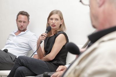 Ausstellungseröffnung und Roundtable, Bärbel Müller