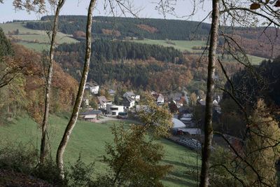 Titmaringhausen, Deutschland, mit Villa F von Christoph Hesse Architekten