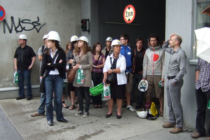 Offene Ateliers - Baustellenbesuch