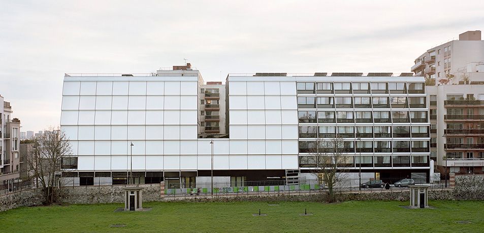 Wohnbau mit Kindergarten und Notunterkunft, Paris