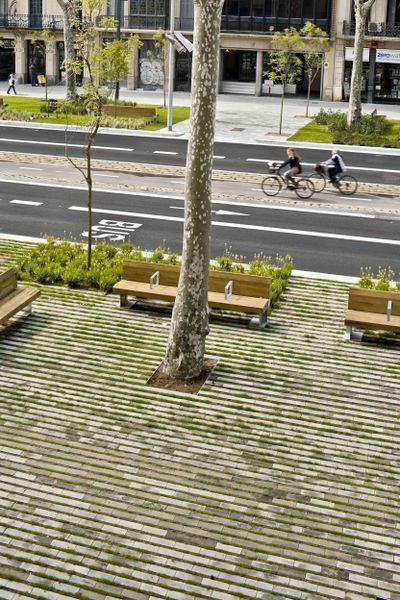 Lola Domènech: Passeig de St Joan, Barcelona/Spanien, 2011/2014